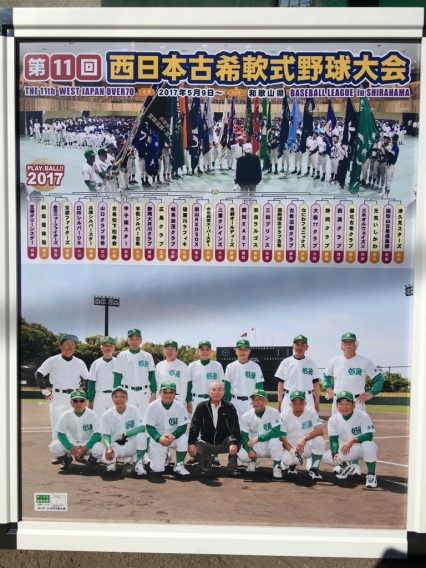 第１１回西日本古希軟式野球大会